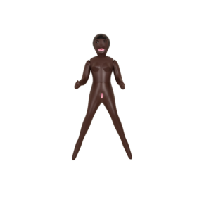 Poupée gonflable 3 orifices couleur noir 